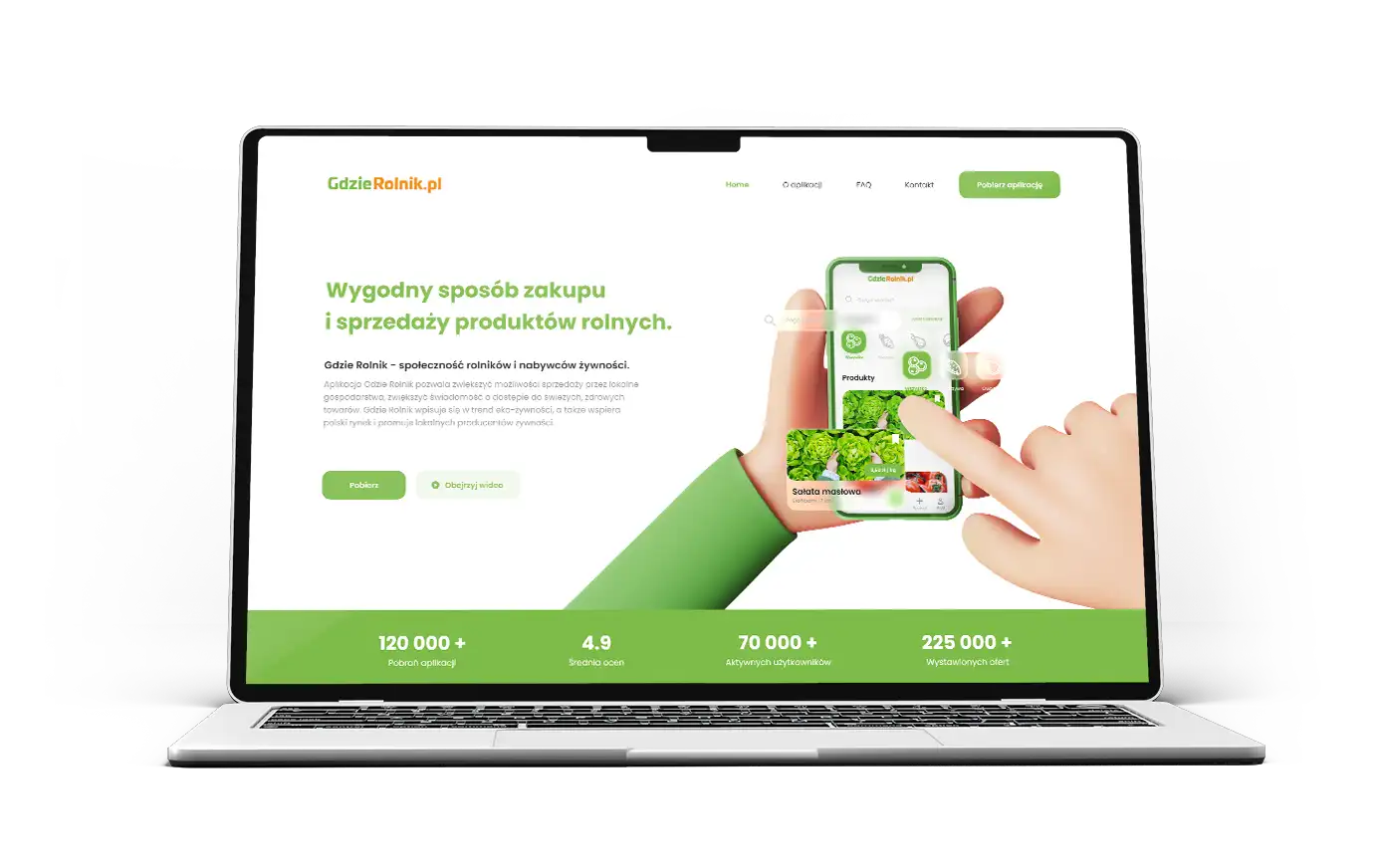 Profesjonalny serwis internetowy dla branży rolniczej – portal GdzieRolnik